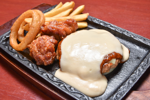 チャイニーズチキンハンバーグステーキ