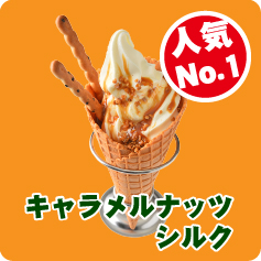 キャラメルナッツシルク
